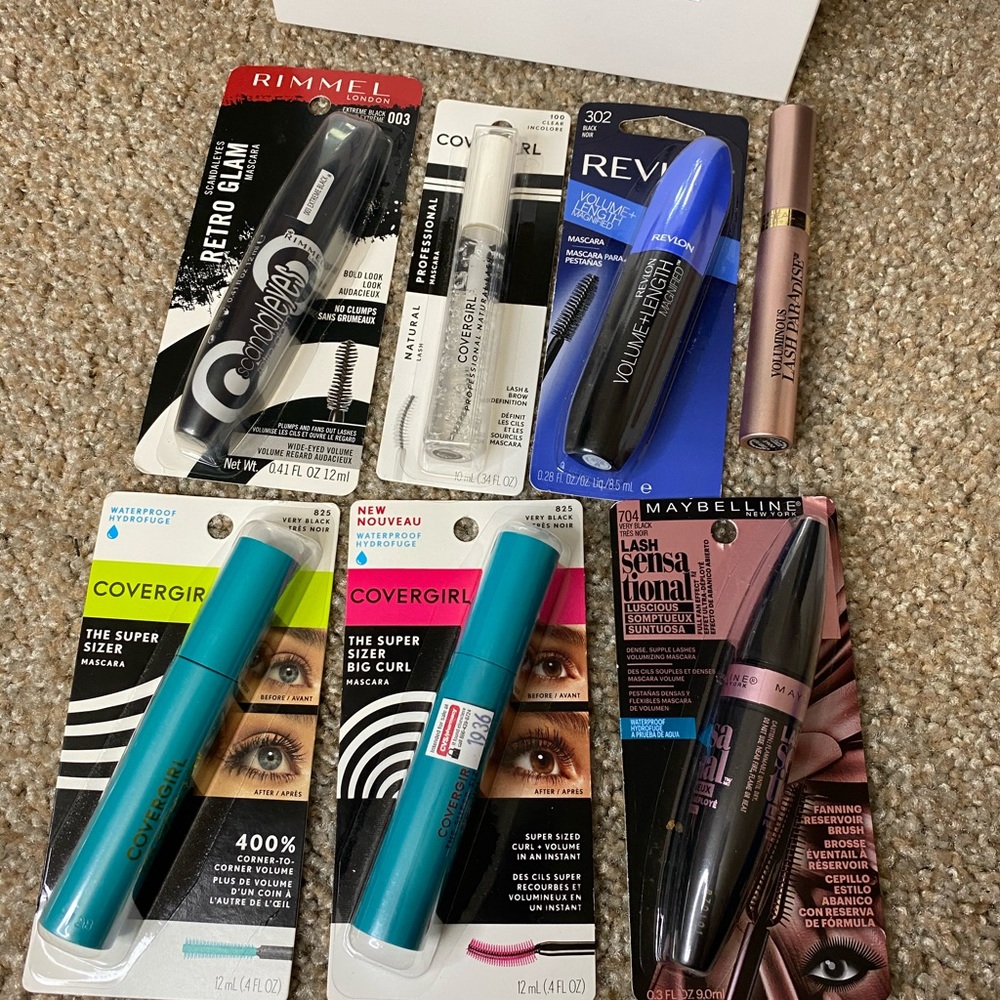 Mascara  makeup lot